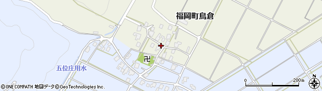 富山県高岡市福岡町鳥倉周辺の地図