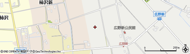 富山県上市町（中新川郡）広野新周辺の地図