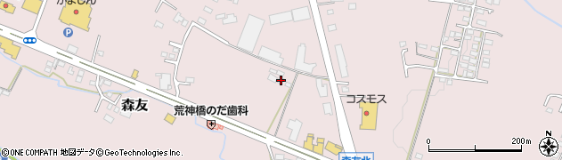 栃木県日光市森友918周辺の地図