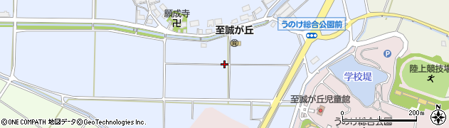 石川県かほく市鉢伏（ト）周辺の地図