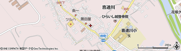 栃木県さくら市喜連川3615周辺の地図