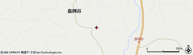 富山県小矢部市嘉例谷1368周辺の地図