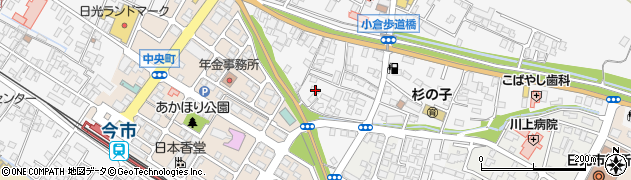 栃木県日光市今市98周辺の地図