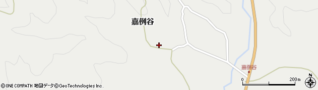 富山県小矢部市嘉例谷1434周辺の地図