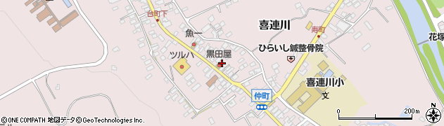 栃木県さくら市喜連川3621周辺の地図