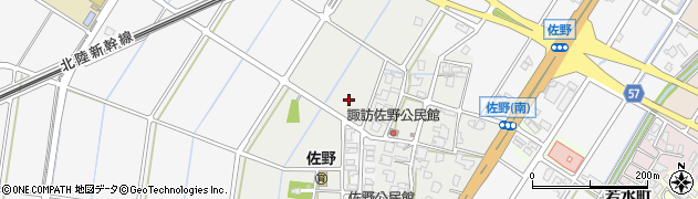 富山県高岡市諏訪佐野周辺の地図