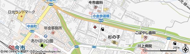 栃木県日光市今市88周辺の地図