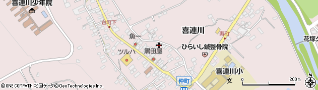 栃木県さくら市喜連川3624周辺の地図