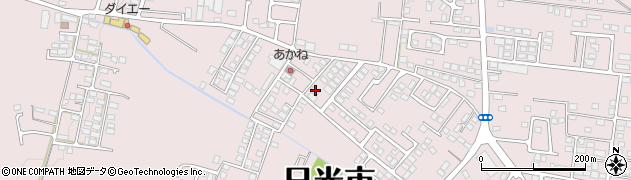 栃木県日光市森友1125周辺の地図