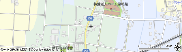 富山県高岡市蔵野町192周辺の地図