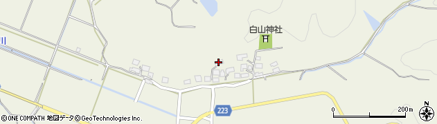 石川県かほく市気屋周辺の地図