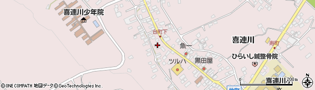 栃木県さくら市喜連川3646周辺の地図