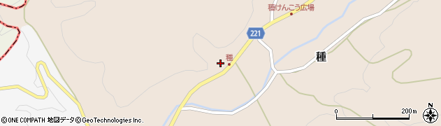 石川県津幡町（河北郡）種（ホ）周辺の地図