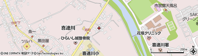 栃木県さくら市喜連川3910周辺の地図