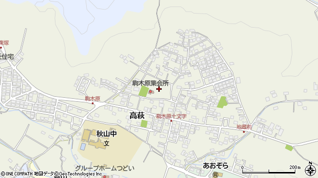 〒318-0034 茨城県高萩市高萩の地図