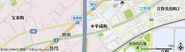 富山県高岡市平成町7周辺の地図