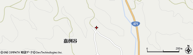 富山県小矢部市嘉例谷1160周辺の地図