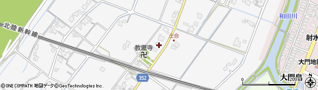 富山県射水市土合827周辺の地図