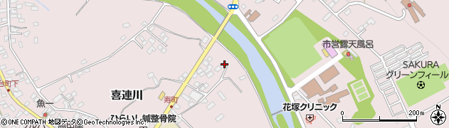栃木県さくら市喜連川3948周辺の地図