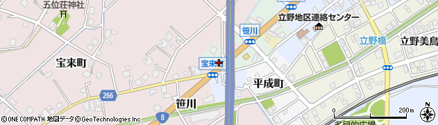 富山県高岡市笹川3687周辺の地図