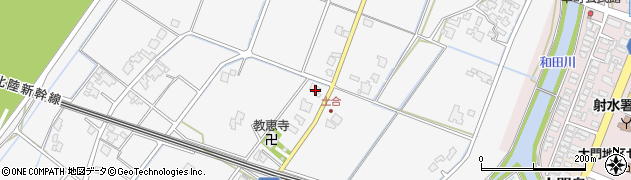 富山県射水市土合823周辺の地図