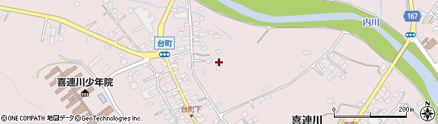 栃木県さくら市喜連川3663周辺の地図