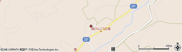 石川県津幡町（河北郡）種（ニ）周辺の地図
