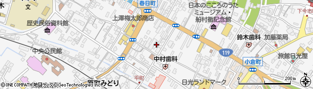 栃木県日光市今市376周辺の地図