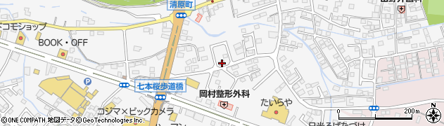 栃木県日光市今市973周辺の地図