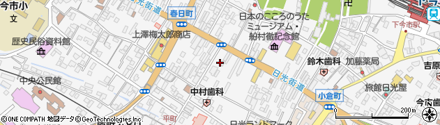 栃木県日光市今市465周辺の地図