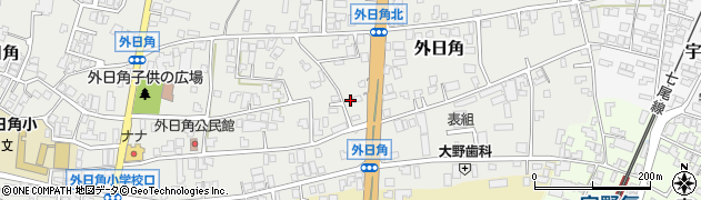 石川県かほく市外日角ロ10周辺の地図