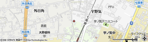 石川県かほく市宇野気ヌ296周辺の地図