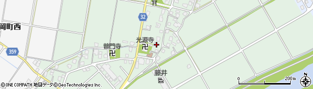 富山県高岡市福岡町三日市110周辺の地図