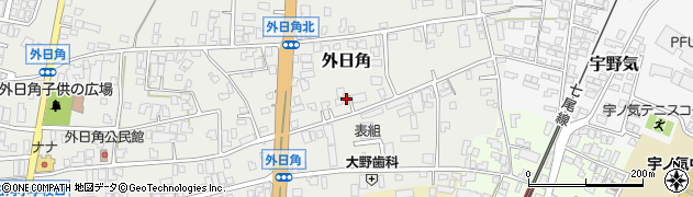石川県かほく市外日角ロ41周辺の地図