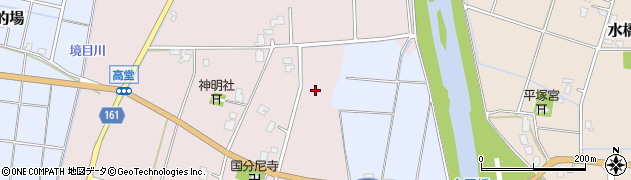 富山県富山市水橋高堂周辺の地図