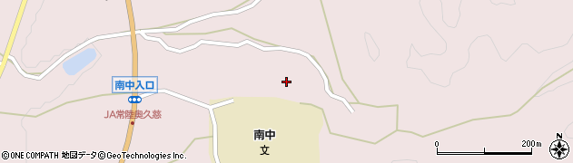 大子町役場　頃藤保育所周辺の地図