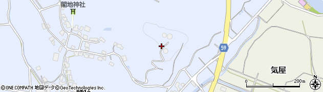石川県かほく市鉢伏（午）周辺の地図