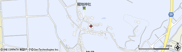 石川県かほく市鉢伏ヲ50周辺の地図