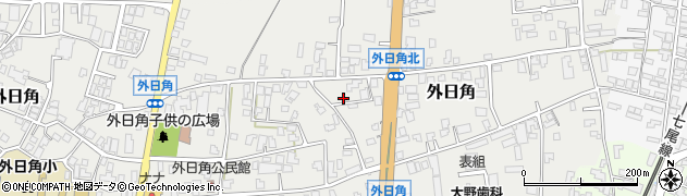 石川県かほく市外日角ロ18周辺の地図