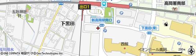日産レンタカー新高岡新幹線駅前店周辺の地図