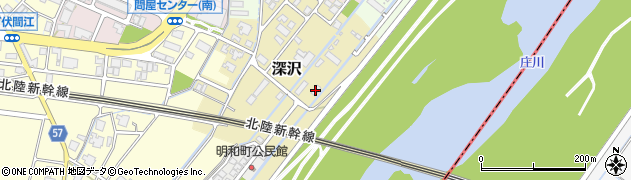 日建工業株式会社　作業場周辺の地図