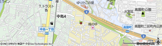 粟島台公園周辺の地図
