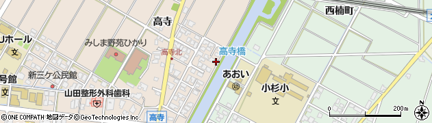 富山県射水市戸破高寺周辺の地図