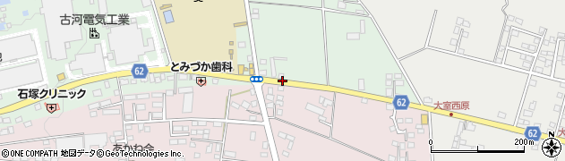 荊沢入口周辺の地図