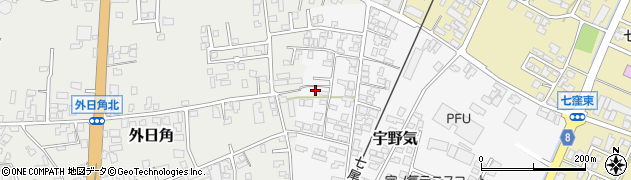 石川県かほく市宇野気ヌ269周辺の地図