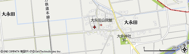 富山県中新川郡上市町大永田68周辺の地図