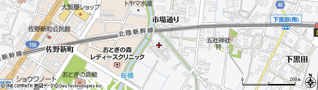 富山県高岡市下黒田924周辺の地図