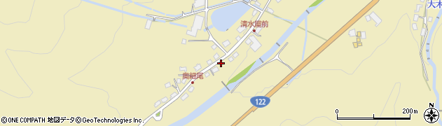 栃木県日光市細尾町195周辺の地図