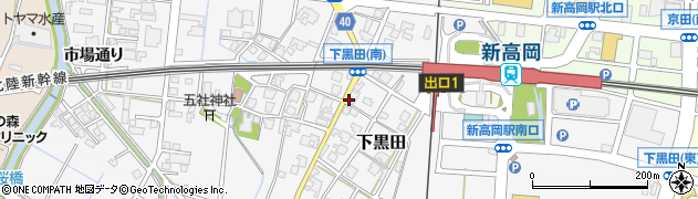 富山県高岡市下黒田488周辺の地図