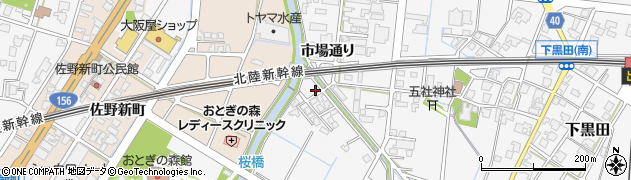 富山県高岡市市場通り925周辺の地図